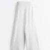 Strickhose mit geradem Schnitt Strickhose mit geradem Schnitt