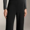 Super-High-Rise-Flare-Hose aus gebürstetem Modal Super-High-Rise-Flare-Hose aus gebürstetem Modal