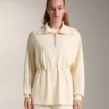 Sweatshirt mit halbem Reissverschluss aus Soft Touch-Modal Sweatshirt mit halbem Reissverschluss aus Soft Touch-Modal