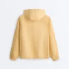 Sweatshirt mit halbem Reissverschluss, Fronttasche, aus einer Mischung aus Lyocell und 24 % Leinen Sweatshirt mit halbem Reissverschluss, Fronttasche, aus einer Mischung aus Lyocell und 24 % Leinen