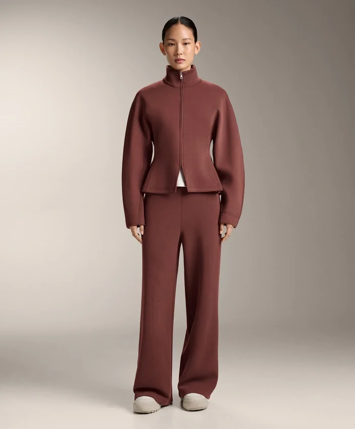 Hoch taillierte Ripphose mit Soft Touch-Modal Hoch taillierte Ripphose mit Soft Touch-Modal