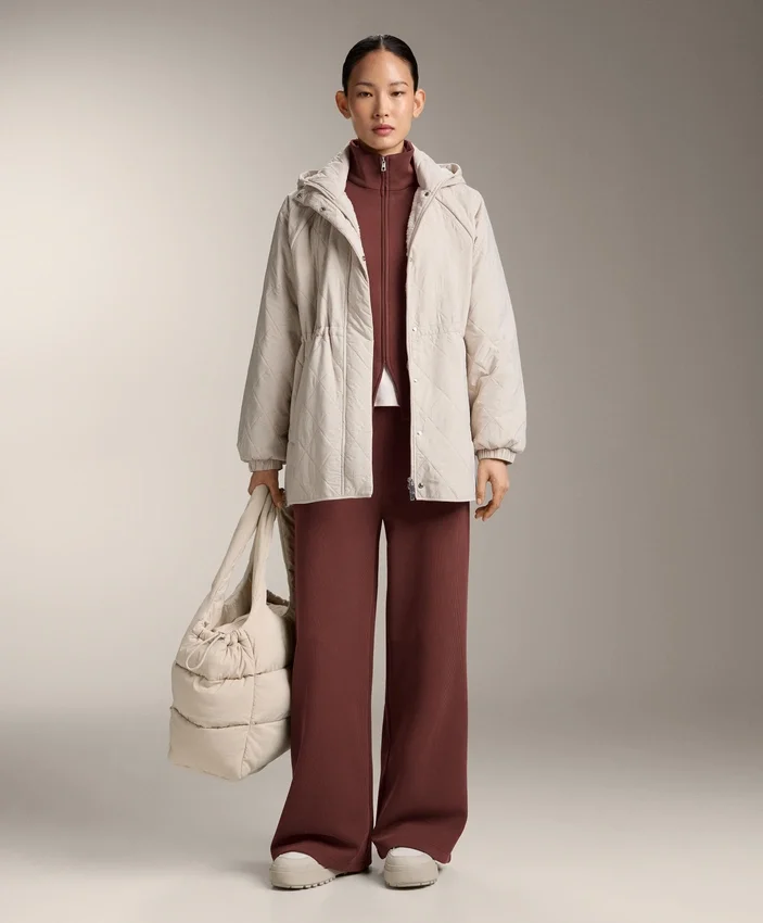 Hoch taillierte Ripphose mit Soft Touch-Modal Hoch taillierte Ripphose mit Soft Touch-Modal