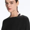 Tailliertes T-Shirt aus Baumwollmischung