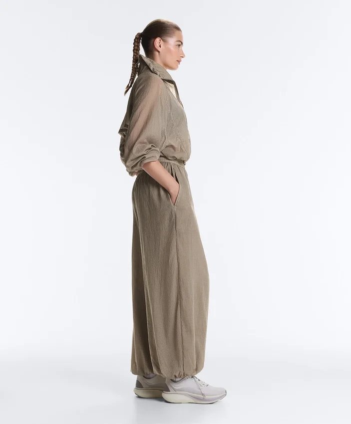 Technische Bloomer-Hose mit Karomuster Technische Bloomer-Hose mit Karomuster