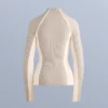 Thermo-T-Shirt mit kontrastierendem Rippstrick
