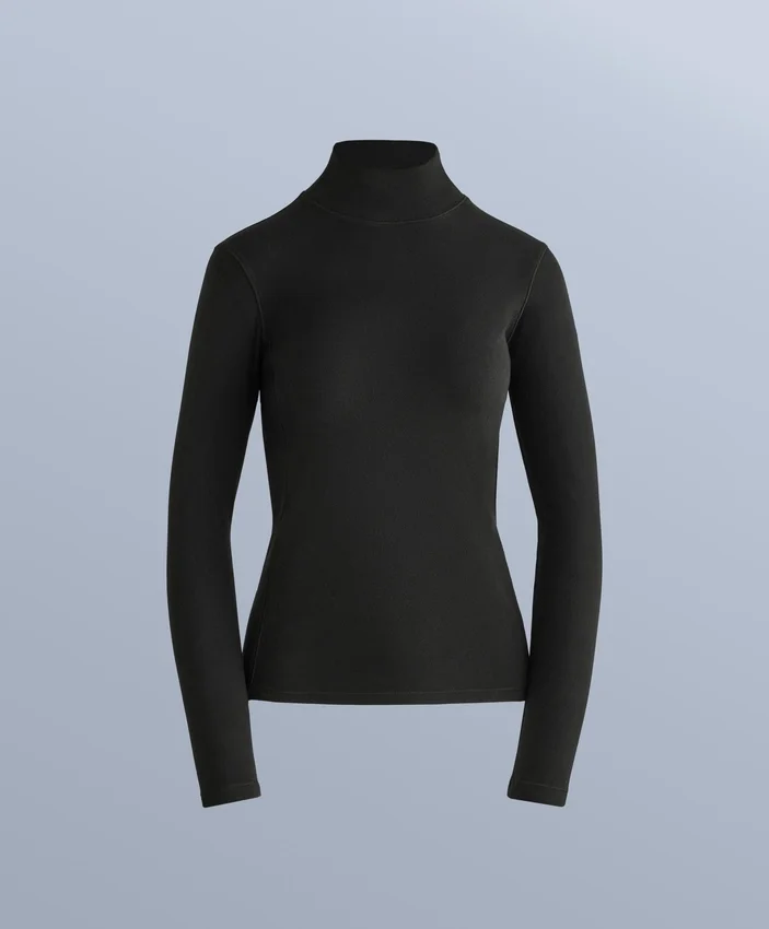 Thermo-Unterhemd mit hohem Kragen als Oberteil Thermo-Unterhemd mit hohem Kragen als Oberteil