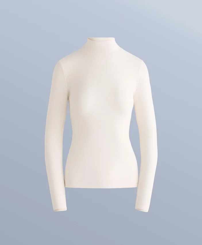 Thermo-Unterhemd mit hohem Kragen als Oberteil Thermo-Unterhemd mit hohem Kragen als Oberteil