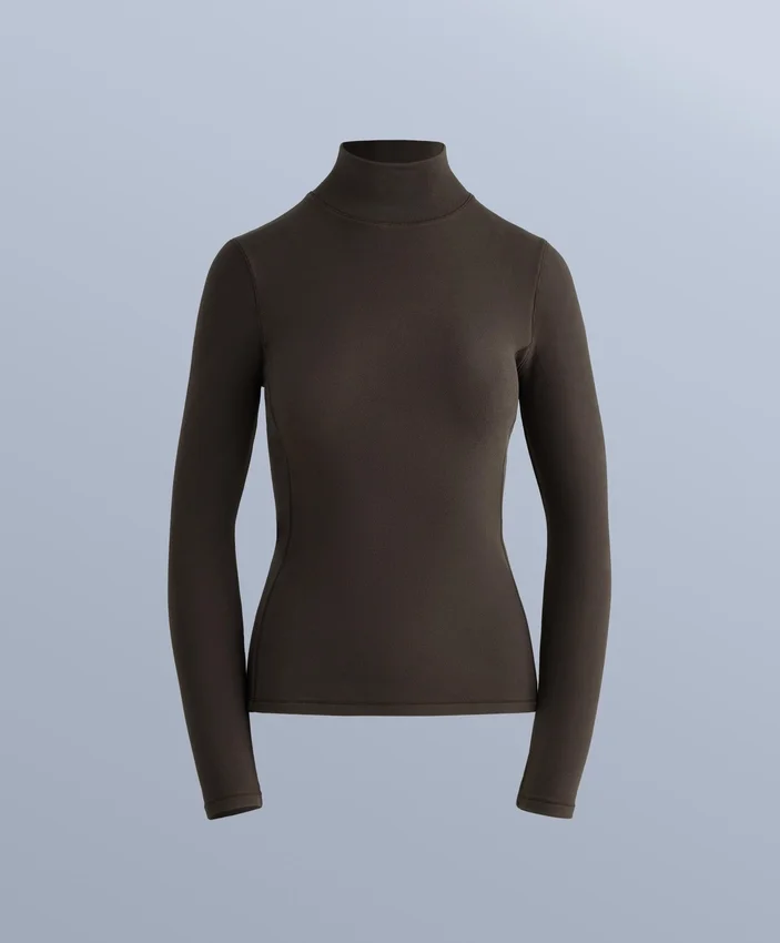 Thermo-Unterhemd mit hohem Kragen als Oberteil Thermo-Unterhemd mit hohem Kragen als Oberteil