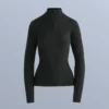Thermounter-T-Shirt aus Rippstrick mit Schirm Thermounter-T-Shirt aus Rippstrick mit Schirm