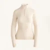 Thermounter-T-Shirt aus Rippstrick mit Schirm Thermounter-T-Shirt aus Rippstrick mit Schirm