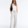 Top aus Modal-Mischgewebe mit Rippmuster Top aus Modal-Mischgewebe mit Rippmuster