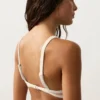 Triangel-Bikinioberteil mit Kontrastbesatz Triangel-Bikinioberteil mit Kontrastbesatz