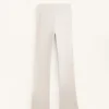 Warme Flare-Hose mit hoher Leibhöhe und Taschen Warme Flare-Hose mit hoher Leibhöhe und Taschen