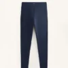Warme, hoch geschnittene, knöchellange Leggings mit Taschen, 70 cm