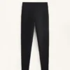 Warme, hoch geschnittene, knöchellange Leggings mit Taschen, 70 cm