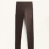 Warme, hoch geschnittene, knöchellange Leggings mit Taschen, 70 cm