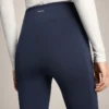 Warme, hoch geschnittene, knöchellange Leggings mit Taschen, 70 cm