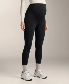 Warme, knöchellange Umstands-Leggings mit 70 cm Beinlänge