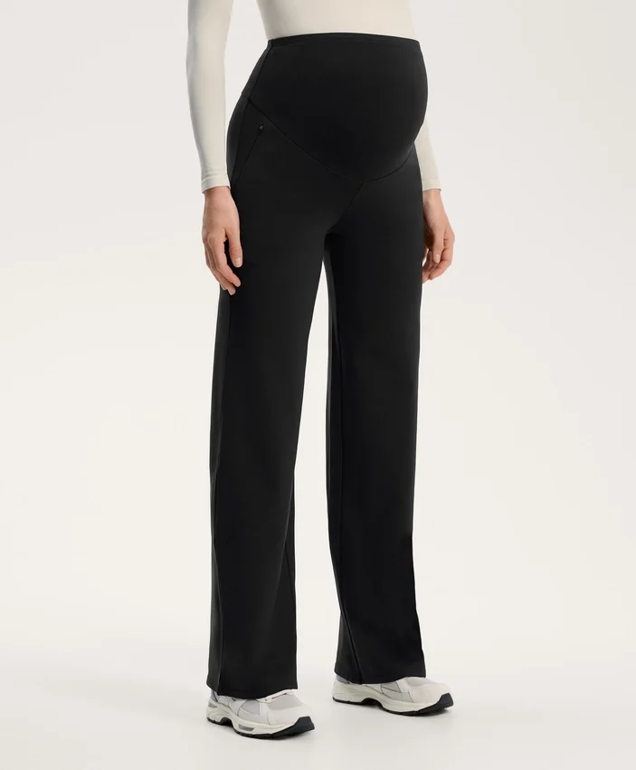Warme Umstandshose mit geradem Bein als Hose Warme Umstandshose mit geradem Bein als Hose