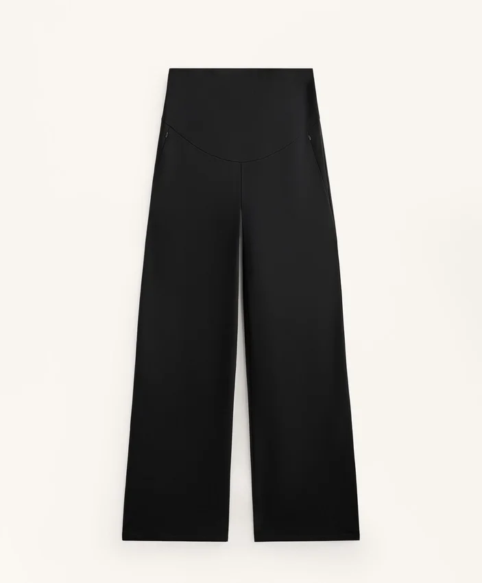 Warme Umstandshose mit geradem Bein als Hose Warme Umstandshose mit geradem Bein als Hose