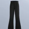 Wasserabweisende, durchgehende, ausgestellte Stretch-Skihose Wasserabweisende, durchgehende, ausgestellte Stretch-Skihose