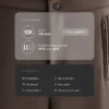 Wasserabweisende, durchgehende, ausgestellte Stretch-Skihose Wasserabweisende, durchgehende, ausgestellte Stretch-Skihose