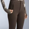 Wasserabweisende, durchgehende, ausgestellte Stretch-Skihose Wasserabweisende, durchgehende, ausgestellte Stretch-Skihose