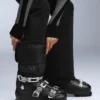 Wasserabweisende, durchgehende, ausgestellte Stretch-Skihose Wasserabweisende, durchgehende, ausgestellte Stretch-Skihose