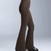 Wasserabweisende, durchgehende, ausgestellte Stretch-Skihose Wasserabweisende, durchgehende, ausgestellte Stretch-Skihose