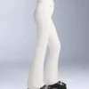 Wasserabweisende, durchgehende, ausgestellte Stretch-Skihose Wasserabweisende, durchgehende, ausgestellte Stretch-Skihose