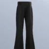 Wasserabweisende, hoch geschnittene Stretch-Skihose mit ausgestelltem Bein