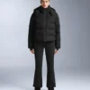 Wasserabweisende, hoch geschnittene Stretch-Skihose mit ausgestelltem Bein