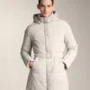 Wasserabweisende, mit Primaloft® gefütterte Midi-Jacke Wasserabweisende, mit Primaloft® gefütterte Midi-Jacke