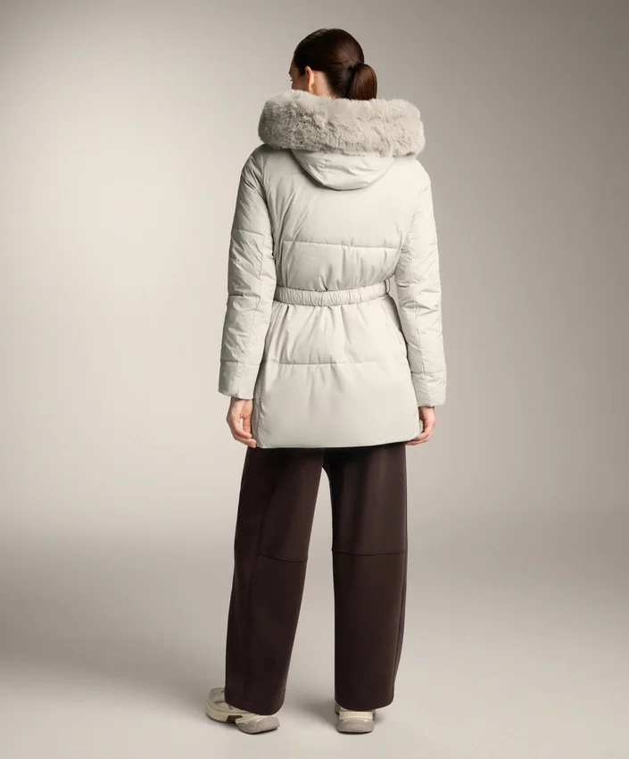 Wasserabweisende, mit Primaloft® gefütterte Midi-Jacke Wasserabweisende, mit Primaloft® gefütterte Midi-Jacke