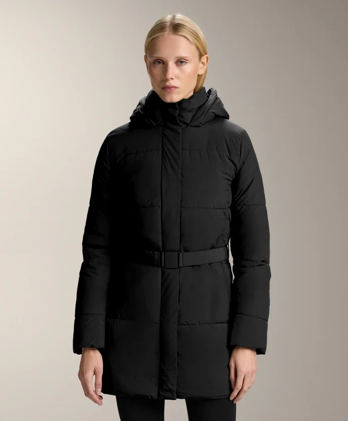 Wasserabweisende, mit Primaloft® gefütterte Midi-Jacke Wasserabweisende, mit Primaloft® gefütterte Midi-Jacke