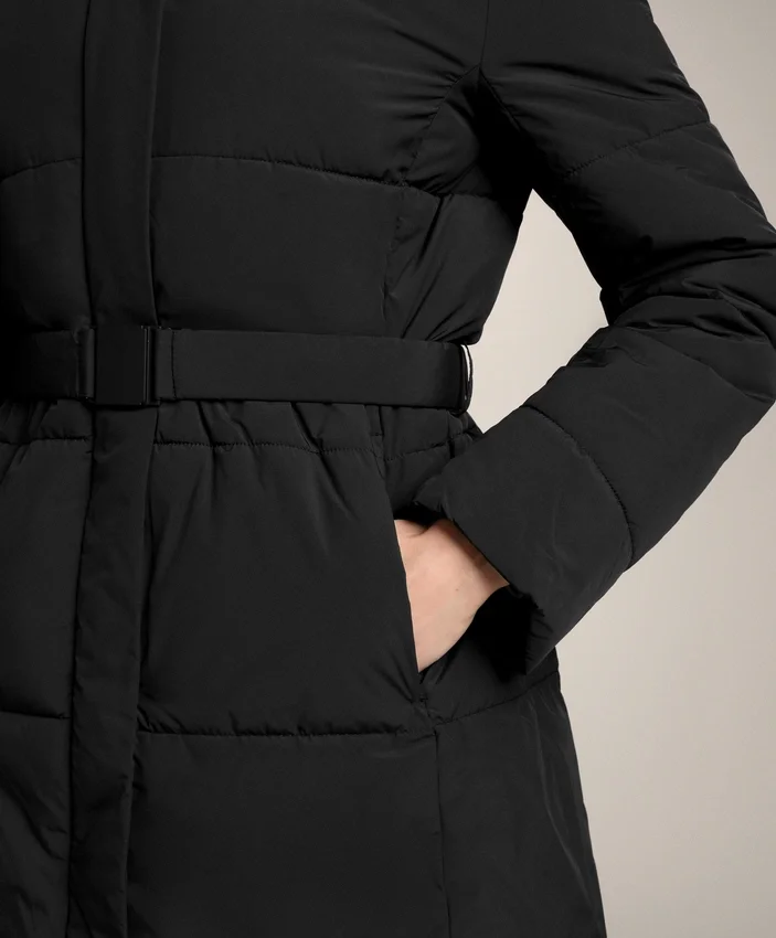 Wasserabweisende, mit Primaloft® gefütterte Midi-Jacke Wasserabweisende, mit Primaloft® gefütterte Midi-Jacke