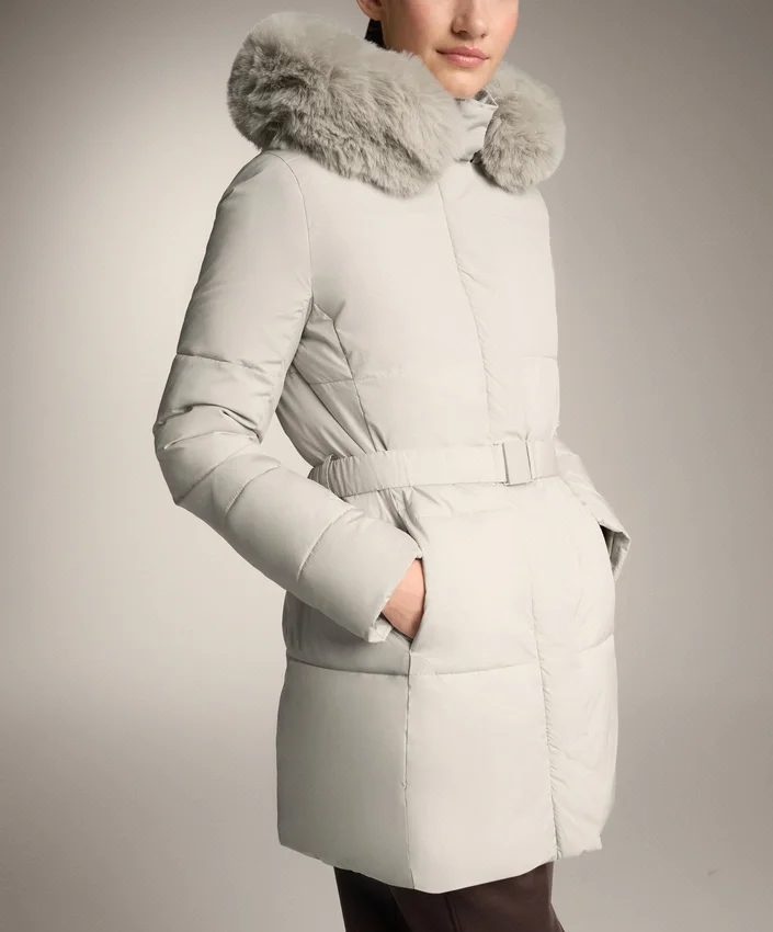 Wasserabweisende, mit Primaloft® gefütterte Midi-Jacke Wasserabweisende, mit Primaloft® gefütterte Midi-Jacke