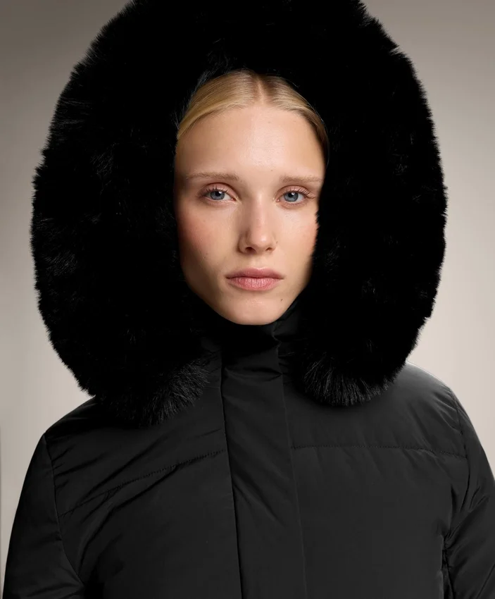 Wasserabweisende, mit Primaloft® gefütterte Midi-Jacke Wasserabweisende, mit Primaloft® gefütterte Midi-Jacke