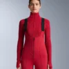 Wasserabweisende Ski-Latzhose mit ausgestelltem Bein