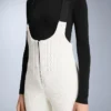 Wasserabweisende Ski-Latzhose mit ausgestelltem Bein Wasserabweisende Ski-Latzhose mit ausgestelltem Bein