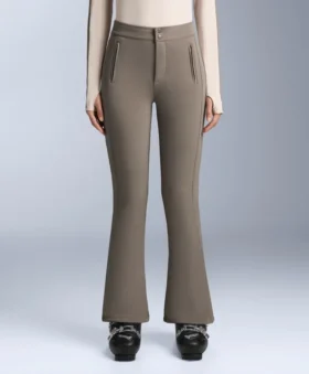 Wasserabweisende Stretch-Skihose mit ausgestelltem Bein