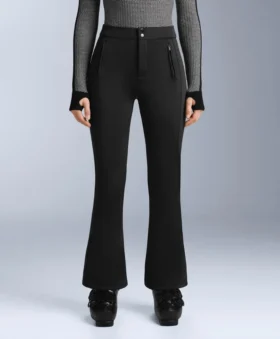 Wasserabweisende Stretch-Skihose mit ausgestelltem Bein