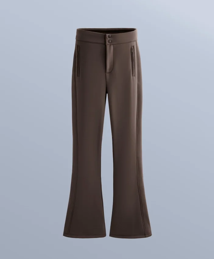 Wasserabweisende Stretch-Skihose mit ausgestelltem Bein Wasserabweisende Stretch-Skihose mit ausgestelltem Bein