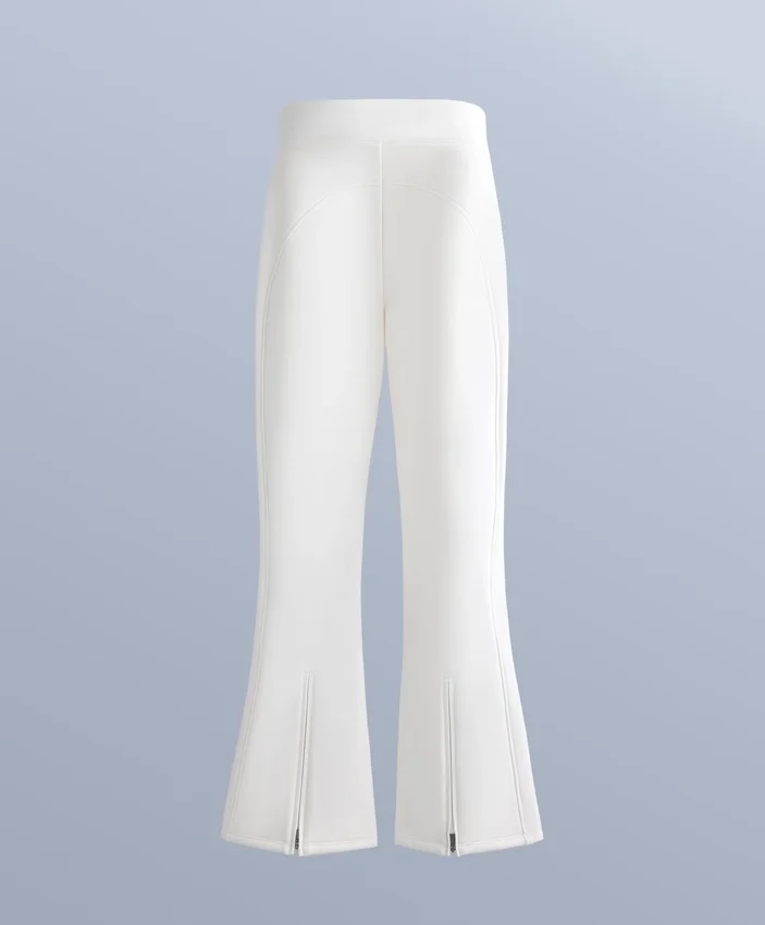 Wasserabweisende Stretch-Skihose mit ausgestelltem Bein Wasserabweisende Stretch-Skihose mit ausgestelltem Bein