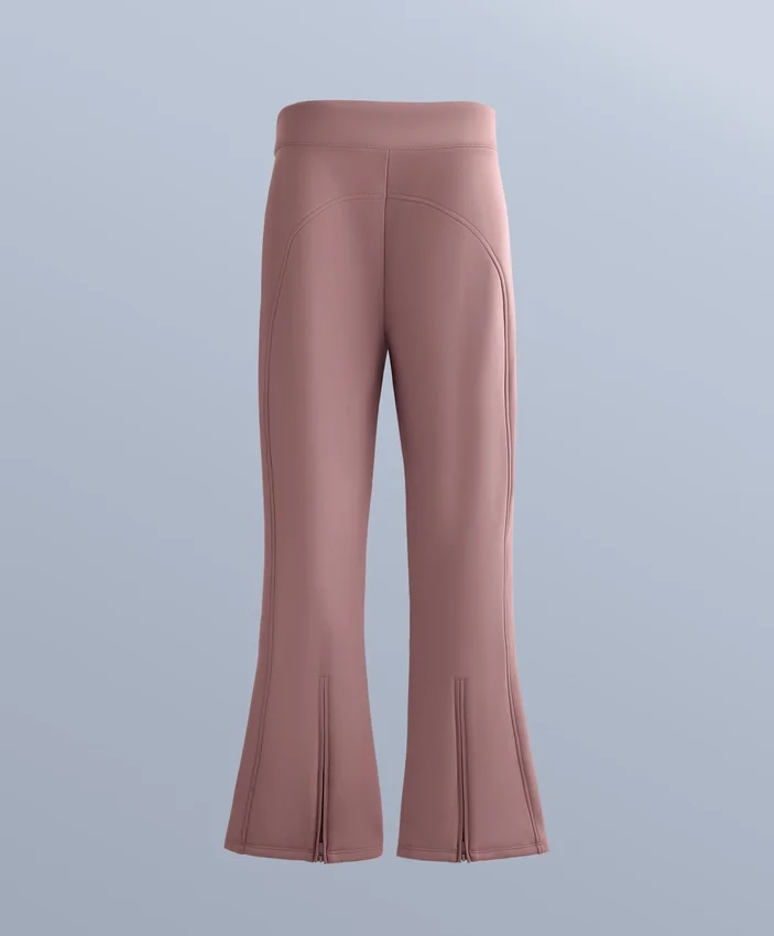 Wasserabweisende Stretch-Skihose mit ausgestelltem Bein Wasserabweisende Stretch-Skihose mit ausgestelltem Bein