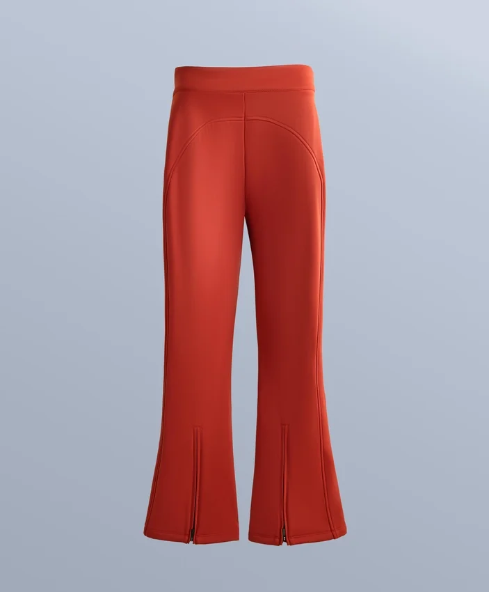Wasserabweisende Stretch-Skihose mit ausgestelltem Bein Wasserabweisende Stretch-Skihose mit ausgestelltem Bein