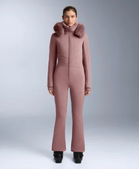 Wasserabweisender, figurbetonter Stretch-Jumpsuit für Skifahren Wasserabweisender, figurbetonter Stretch-Jumpsuit für Skifahren