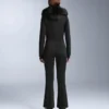 Wasserabweisender, figurbetonter Stretch-Jumpsuit für Skifahren Wasserabweisender, figurbetonter Stretch-Jumpsuit für Skifahren