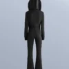 Wasserabweisender, figurbetonter Stretch-Jumpsuit für Skifahren Wasserabweisender, figurbetonter Stretch-Jumpsuit für Skifahren