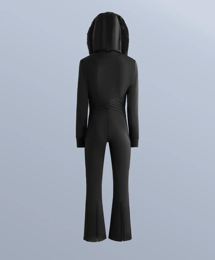 Wasserabweisender, figurbetonter Stretch-Jumpsuit für Skifahren Wasserabweisender, figurbetonter Stretch-Jumpsuit für Skifahren